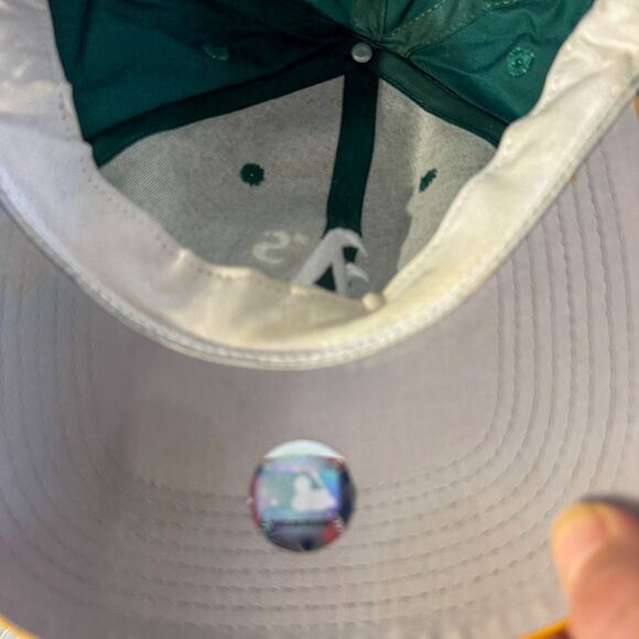 Vintage 90s Oakland A's Team MLB Baseball Cap - Picture 4 of 6